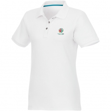 Logotrade promotional products photo of: Beryl short sleeve women's organic recycled polo