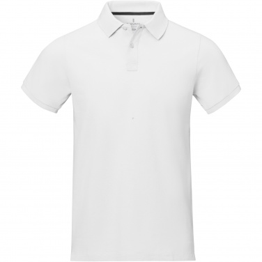 Logo trade promotional giveaways image of: Calgary short sleeve men's polo