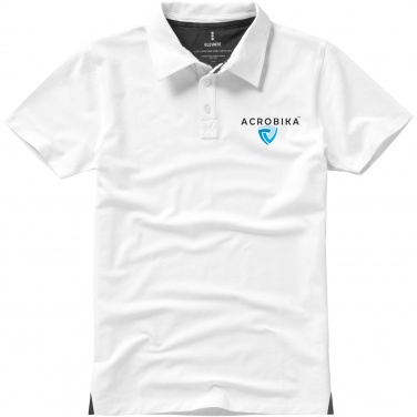 Logo trade advertising products image of: Markham short sleeve men's stretch polo
