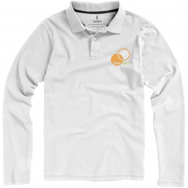 Logotrade corporate gift picture of: Oakville long sleeve men's polo