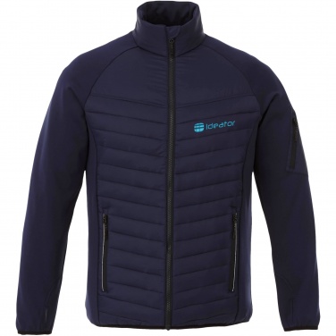 Logo trade corporate gift photo of: Banff men's hybrid insulated jacket