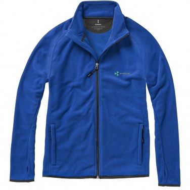 Logo trade promotional giveaways image of: Brossard men's full zip fleece jacket