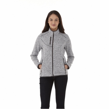 Logo trade promotional item photo of: Tremblant women's knit jacket