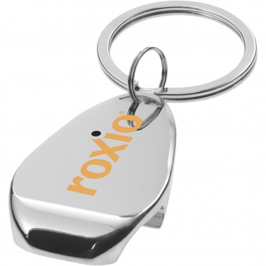 Logo trade advertising product photo of: Don bottle opener keychain