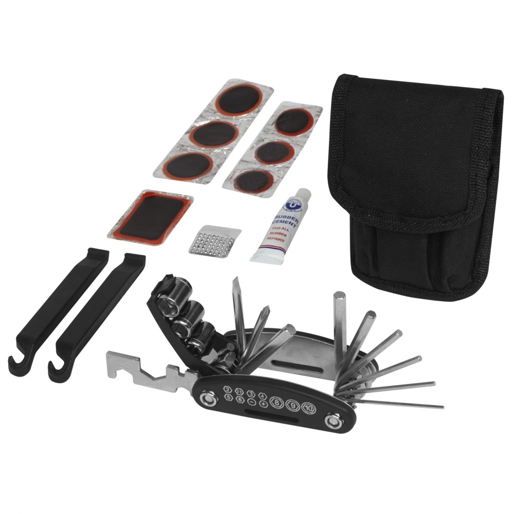 Logo trade promotional merchandise image of: Wheelie bicycle repair kit