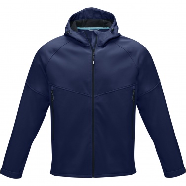 Logo trade promotional gifts image of: Coltan men’s GRS recycled softshell jacket