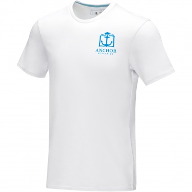 Logo trade promotional product photo of: Azurite short sleeve men’s organic t-shirt