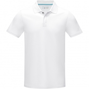 Logotrade promotional item image of: Graphite short sleeve men’s organic polo