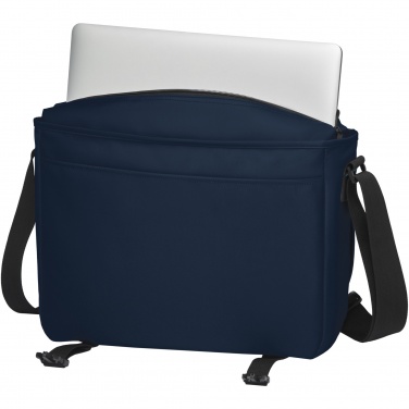 Logo trade promotional merchandise image of: Baikal GRS RPET 15" laptop bag 12L