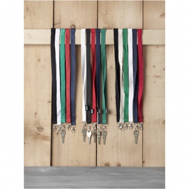 Logo trade promotional items picture of: Tom recycled PET lanyard with breakaway closure