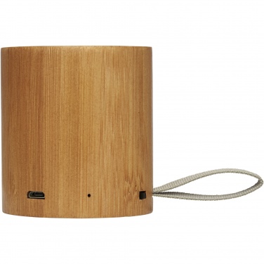 Logo trade corporate gift photo of: Lako bamboo Bluetooth® speaker 