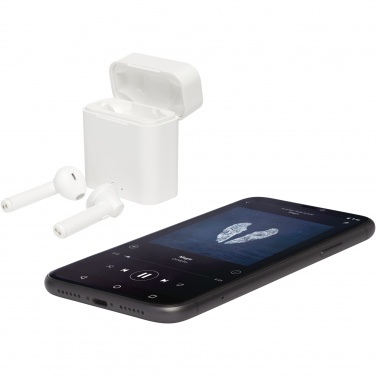 Logo trade promotional items picture of: Volantis UVC True Wireless auto pair earbuds