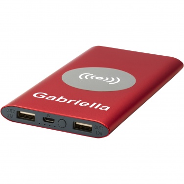 Logo trade promotional item photo of: Juice 8000mAh wireless power bank