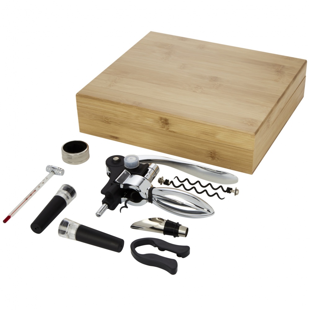Logo trade promotional product photo of: Malbick 9-piece wine set