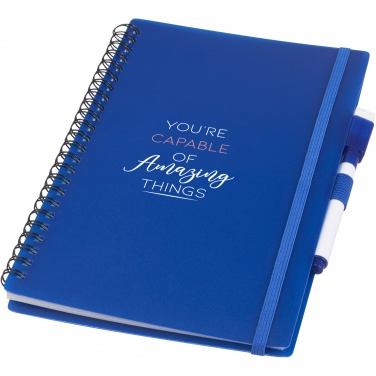 Logotrade promotional item image of: Pebbles reference reusable notebook