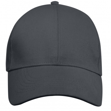 Logo trade promotional merchandise picture of: Trona 6 panel GRS recycled cap
