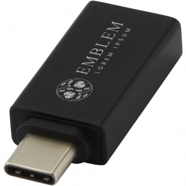 Logotrade business gifts photo of: ADAPT aluminum USB-C to USB-A 3.0 adapter