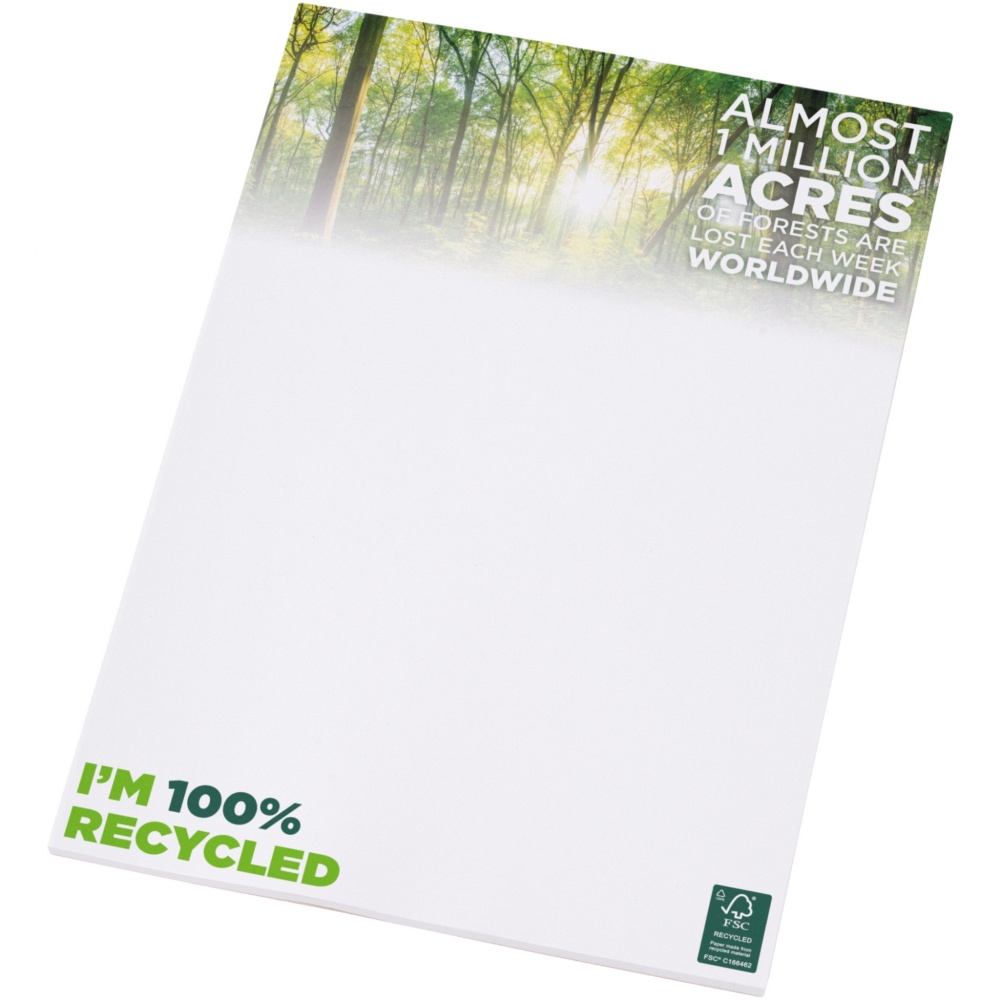 Logotrade advertising product image of: Desk-Mate® A4 recycled notepad
