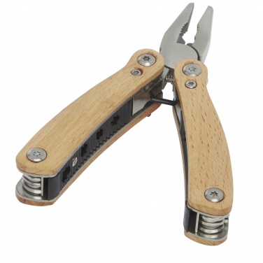 Logo trade promotional products picture of: Anderson 12-function medium wooden multi-tool