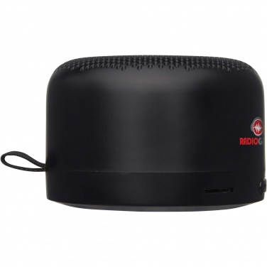Logo trade promotional items image of: Loop 5W recycled plastic Bluetooth speaker