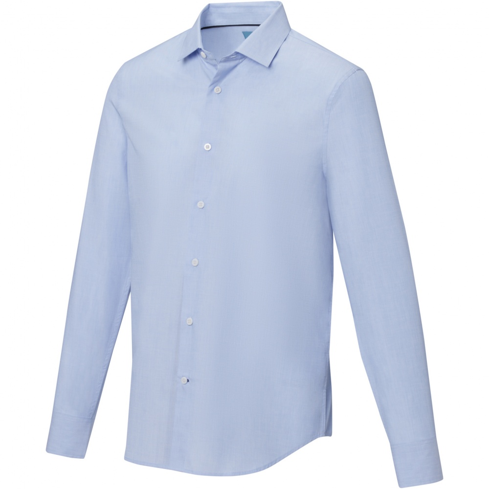 Logotrade promotional item image of: Cuprite long sleeve men's organic shirt