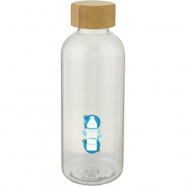 Logo trade business gifts image of: Ziggs 650 ml recycled plastic water bottle