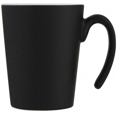 Logotrade promotional gift picture of: Oli 360 ml ceramic mug with handle