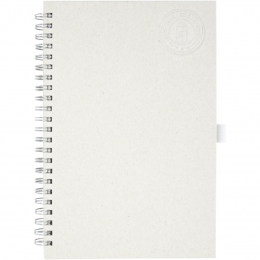 Logo trade advertising products picture of: Dairy Dream A5 size reference recycled milk cartons spiral notebook