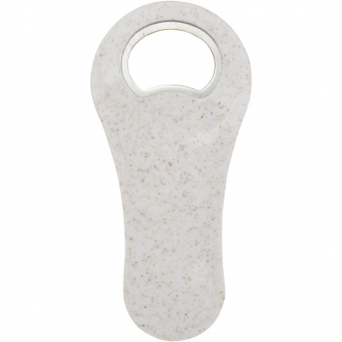 Logo trade promotional giveaways image of: Schyn wheat straw bottle opener
