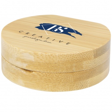 Logotrade corporate gift image of: Afrodit bamboo pocket mirror