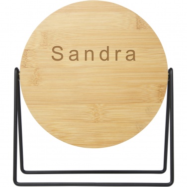 Logotrade promotional product image of: Hyrra bamboo standing mirror