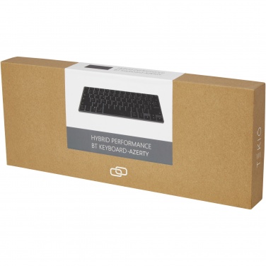 Logotrade promotional merchandise image of: Hybrid performance Bluetooth keyboard - AZERTY