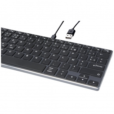 Logotrade promotional gift picture of: Hybrid performance Bluetooth keyboard - AZERTY
