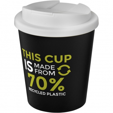 Logo trade advertising products picture of: Americano® Espresso Eco 250 ml recycled tumbler with spill-proof lid