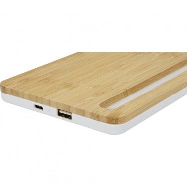 Logotrade promotional product picture of: Medake 10W bamboo wireless charger