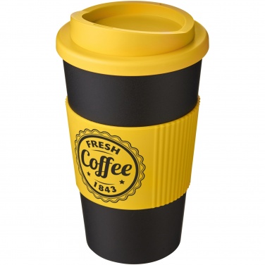 Logo trade promotional gifts picture of: Americano® 350 ml insulated tumbler with grip