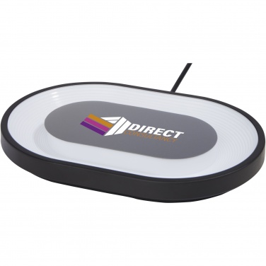 Logotrade promotional giveaway image of: Ray wireless charging pad with RGB mood light
