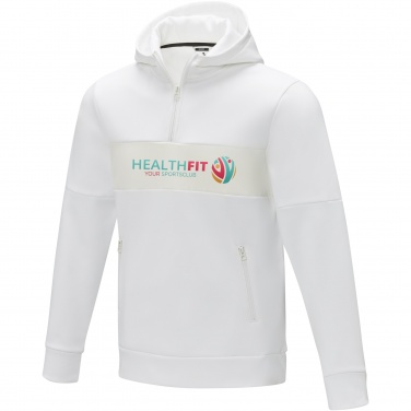 Logotrade promotional merchandise picture of: Sayan men's half zip anorak hooded sweater