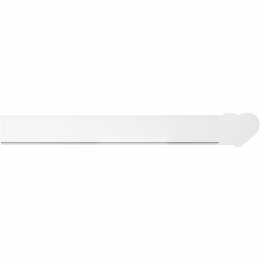 Logo trade advertising products image of: Tait 30cm heart-shaped recycled plastic ruler