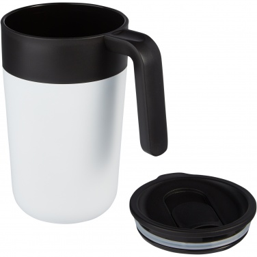 Logo trade promotional product photo of: Nordia 400 ml double-wall recycled mug