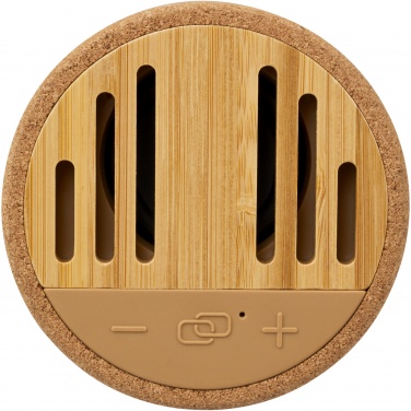 Logo trade promotional gift photo of: Cerris 5W cork Bluetooth® speaker