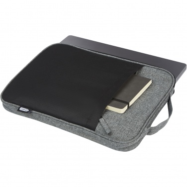 Logo trade promotional giveaway photo of: Reclaim 14" GRS recycled two-tone laptop sleeve 2.5L