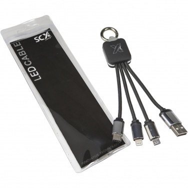 Logo trade advertising products image of: SCX.design C15 quatro light-up cable