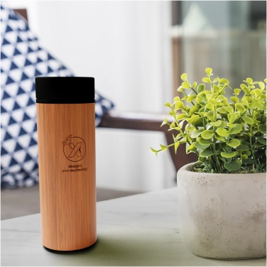 Logotrade advertising product image of: SCX.design D11 500 ml bamboo smart bottle