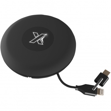 Logotrade promotional product image of: SCX.design C18 3-in-1 travel light-up cable