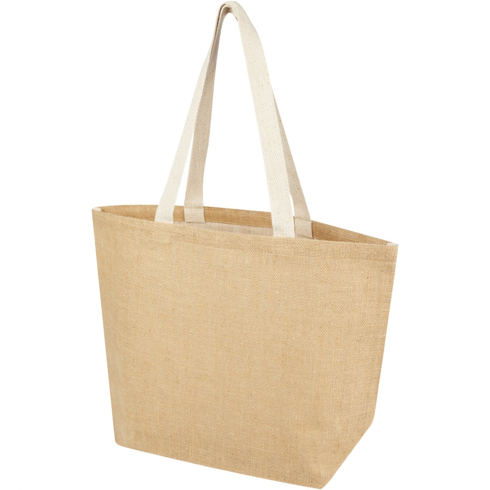 Logotrade promotional merchandise picture of: Juta 300 g/m² jute tote bag 12L