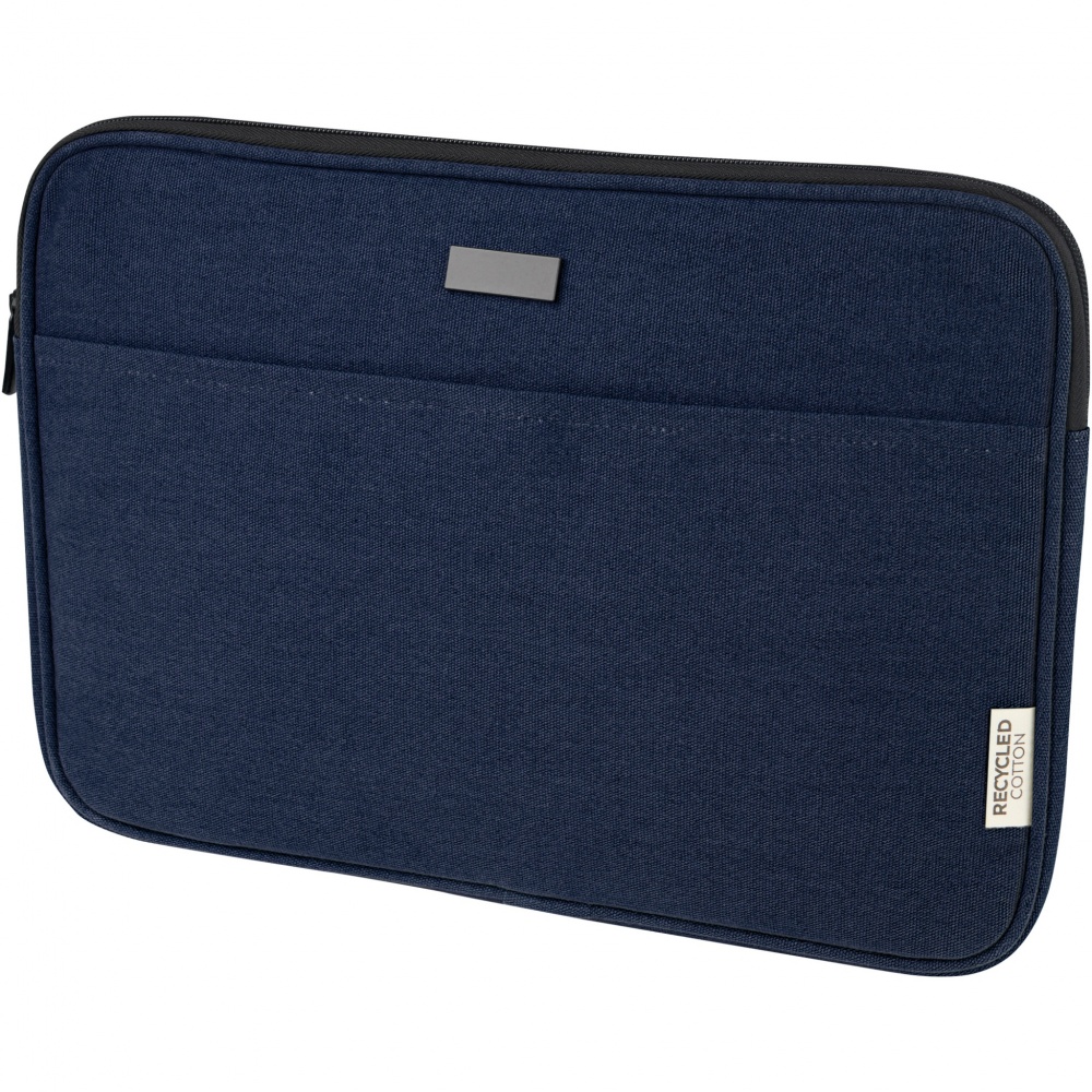 Logotrade promotional giveaways photo of: Joey 14" GRS recycled canvas laptop sleeve 2L