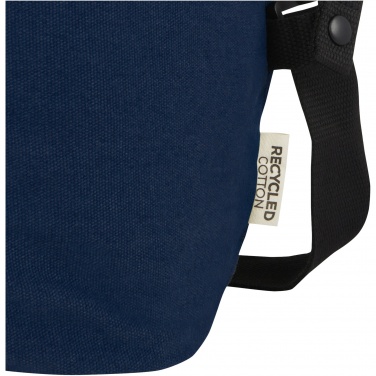 Logo trade promotional merchandise image of: Joey GRS recycled canvas sports duffel bag 25L
