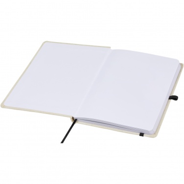 Logo trade promotional items picture of: Tutico organic cotton hardcover notebook