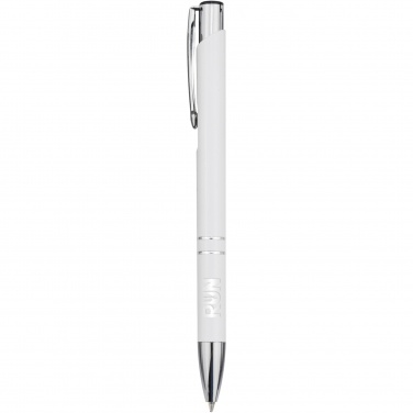 Logo trade promotional gifts picture of: Moneta recycled aluminium ballpoint pen